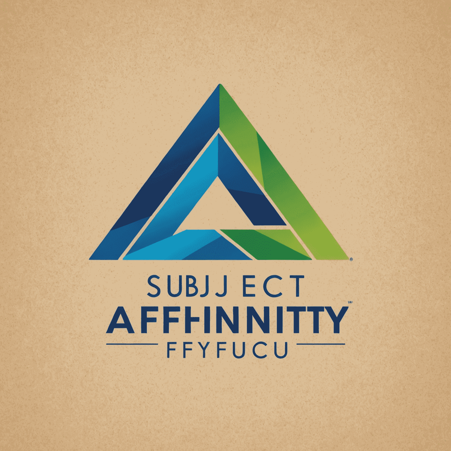 Affinity FCU logo featuring modern, sleek design with blue and green elements