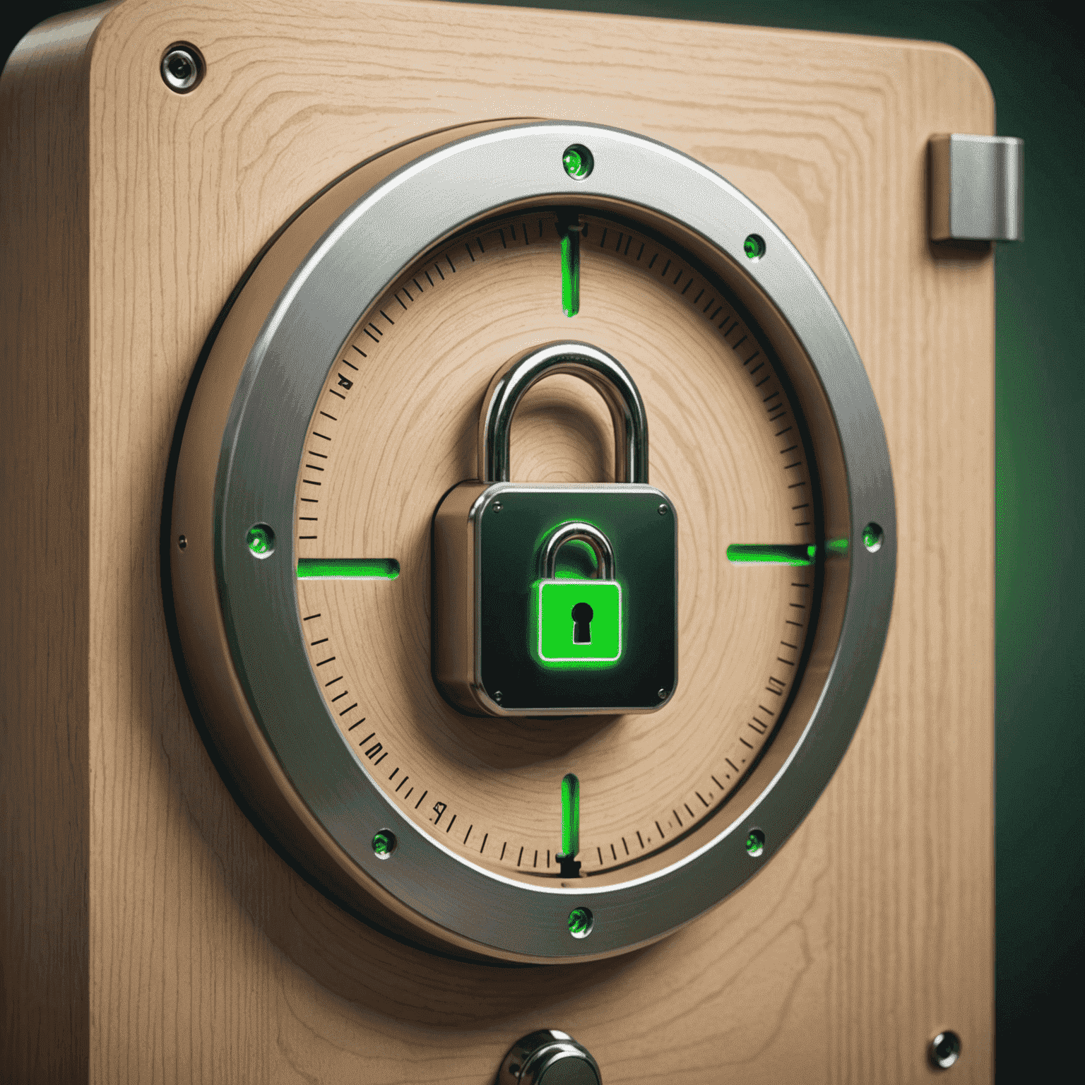 A digital lock with a green checkmark, symbolizing enhanced cybersecurity measures for modern tools